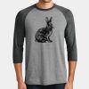 Perfect Tri ® 3/4 Sleeve Raglan Thumbnail