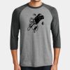 Perfect Tri ® 3/4 Sleeve Raglan Thumbnail