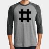 Perfect Tri ® 3/4 Sleeve Raglan Thumbnail