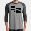 Perfect Tri ® 3/4 Sleeve Raglan Thumbnail