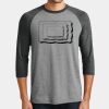 Perfect Tri ® 3/4 Sleeve Raglan Thumbnail