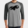 Perfect Tri ® 3/4 Sleeve Raglan Thumbnail