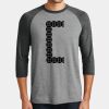 Perfect Tri ® 3/4 Sleeve Raglan Thumbnail