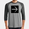Perfect Tri ® 3/4 Sleeve Raglan Thumbnail