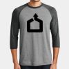 Perfect Tri ® 3/4 Sleeve Raglan Thumbnail