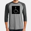 Perfect Tri ® 3/4 Sleeve Raglan Thumbnail