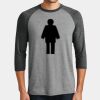 Perfect Tri ® 3/4 Sleeve Raglan Thumbnail