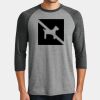 Perfect Tri ® 3/4 Sleeve Raglan Thumbnail
