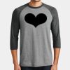 Perfect Tri ® 3/4 Sleeve Raglan Thumbnail