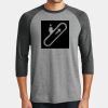 Perfect Tri ® 3/4 Sleeve Raglan Thumbnail