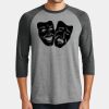Perfect Tri ® 3/4 Sleeve Raglan Thumbnail