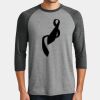 Perfect Tri ® 3/4 Sleeve Raglan Thumbnail