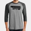Perfect Tri ® 3/4 Sleeve Raglan Thumbnail