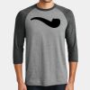 Perfect Tri ® 3/4 Sleeve Raglan Thumbnail