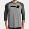 Perfect Tri ® 3/4 Sleeve Raglan Thumbnail