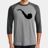 Perfect Tri ® 3/4 Sleeve Raglan Thumbnail
