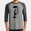 Perfect Tri ® 3/4 Sleeve Raglan Thumbnail
