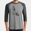 Perfect Tri ® 3/4 Sleeve Raglan Thumbnail