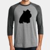 Perfect Tri ® 3/4 Sleeve Raglan Thumbnail
