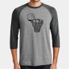 Perfect Tri ® 3/4 Sleeve Raglan Thumbnail
