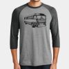 Perfect Tri ® 3/4 Sleeve Raglan Thumbnail