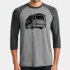 Perfect Tri ® 3/4 Sleeve Raglan Thumbnail