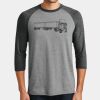 Perfect Tri ® 3/4 Sleeve Raglan Thumbnail
