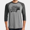 Perfect Tri ® 3/4 Sleeve Raglan Thumbnail