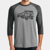 Perfect Tri ® 3/4 Sleeve Raglan Thumbnail