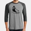 Perfect Tri ® 3/4 Sleeve Raglan Thumbnail