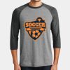Perfect Tri ® 3/4 Sleeve Raglan Thumbnail