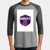 Perfect Tri ® 3/4 Sleeve Raglan Thumbnail