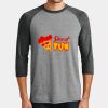 Perfect Tri ® 3/4 Sleeve Raglan Thumbnail