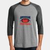 Perfect Tri ® 3/4 Sleeve Raglan Thumbnail