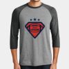 Perfect Tri ® 3/4 Sleeve Raglan Thumbnail