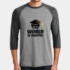 Perfect Tri ® 3/4 Sleeve Raglan Thumbnail