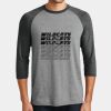 Perfect Tri ® 3/4 Sleeve Raglan Thumbnail
