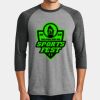 Perfect Tri ® 3/4 Sleeve Raglan Thumbnail