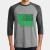 Perfect Tri ® 3/4 Sleeve Raglan Thumbnail