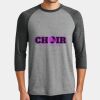 Perfect Tri ® 3/4 Sleeve Raglan Thumbnail