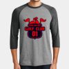 Perfect Tri ® 3/4 Sleeve Raglan Thumbnail