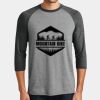 Perfect Tri ® 3/4 Sleeve Raglan Thumbnail
