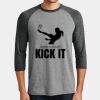 Perfect Tri ® 3/4 Sleeve Raglan Thumbnail