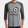 Perfect Tri ® 3/4 Sleeve Raglan Thumbnail