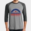 Perfect Tri ® 3/4 Sleeve Raglan Thumbnail