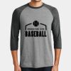 Perfect Tri ® 3/4 Sleeve Raglan Thumbnail