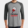 Perfect Tri ® 3/4 Sleeve Raglan Thumbnail