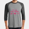 Perfect Tri ® 3/4 Sleeve Raglan Thumbnail