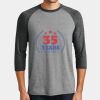 Perfect Tri ® 3/4 Sleeve Raglan Thumbnail