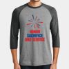Perfect Tri ® 3/4 Sleeve Raglan Thumbnail